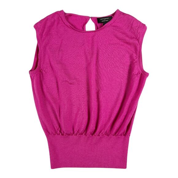Banana Republic Merino Wool Sweater Shell size Small Pink - Picture 2 of 9